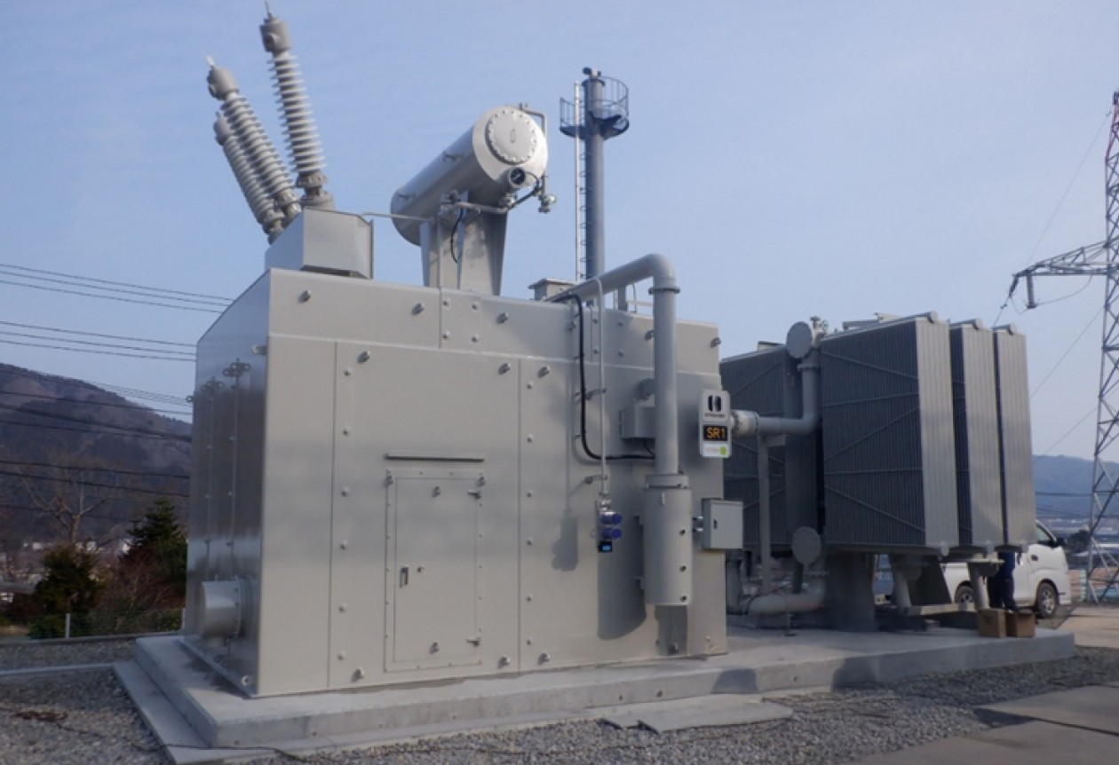 防音タンク付き分路リアクトル